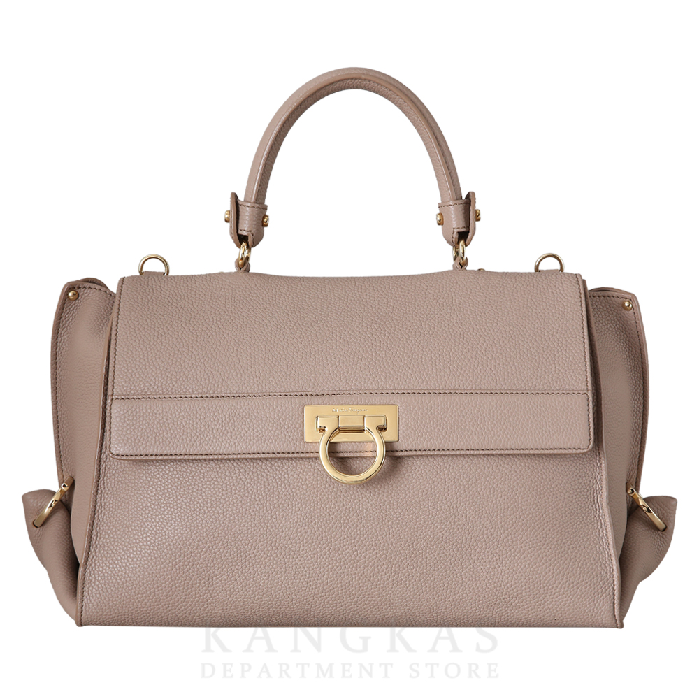 FERRAGAMO(USED)페레가모 레더 소피아 토트백